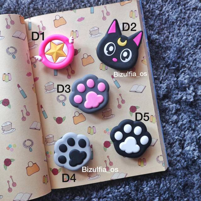 PROMO  Popsocket  Karakter Part 5 / Poposocket  Buah / Paw / Popsocket Emoticon / Popsocket Termurah