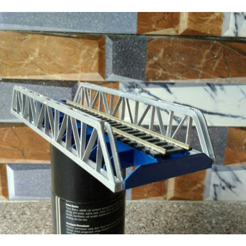 miniatur jrmbatan kereta api skala HO