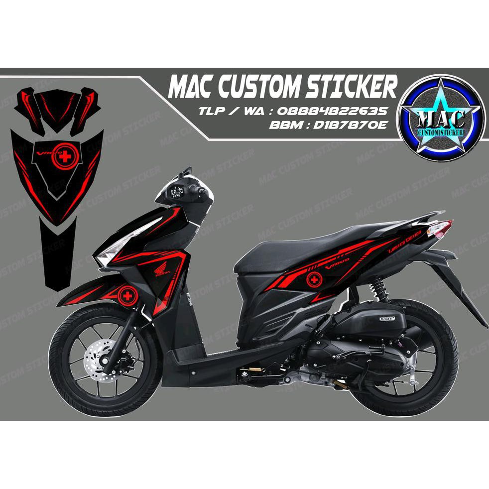 Cutting Stiker Vario Techno 125 Vario 150 Limited Edition