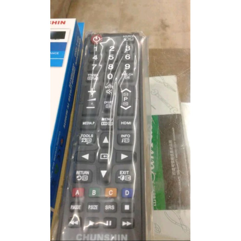 REMOTE REMOT TV LED LCD LD SAMSUNG LANGSUNG PAKAI