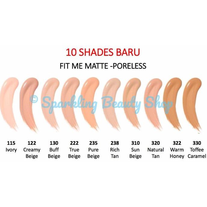 Paket Maybelline Fit Me (Foundation + Concealer + Bedak)