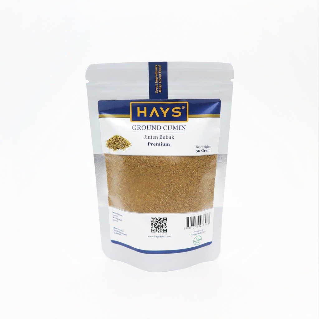 Jinten Bubuk Murni /Jintan putih bubuk /Cumin Powder /Ground Cumin- HAYS