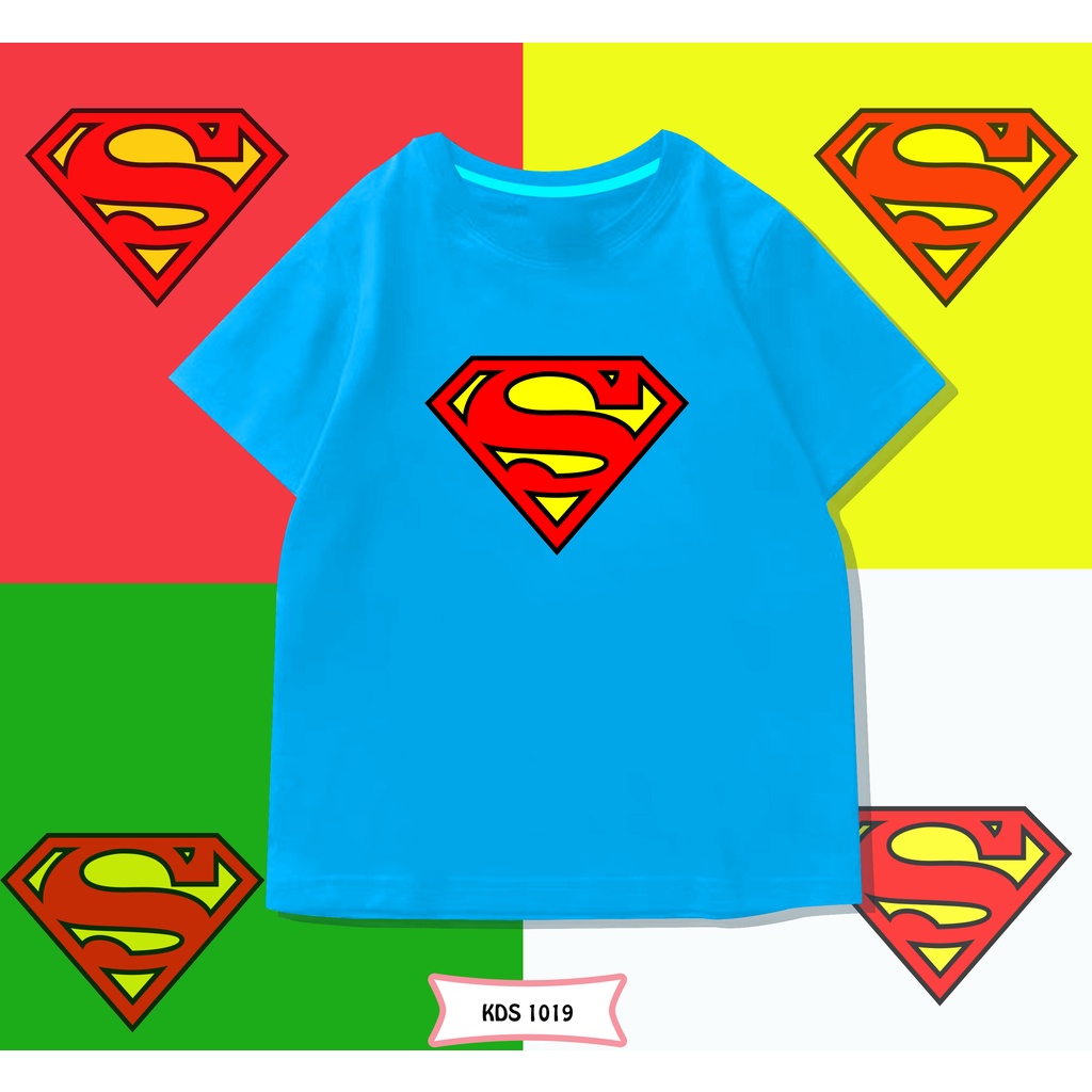 KAOS ANAK LAKI LAKI SUPERMAN/KAOS KATUN SUPERMAN ANAK ANAK