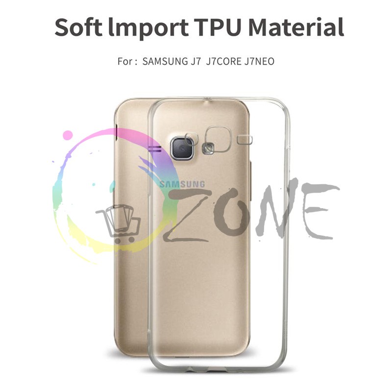 SOFTCASE TRANSPARAN SAMSUNG J7 2015 J700 - J7 CORE PREMIUM CLEAR CASE