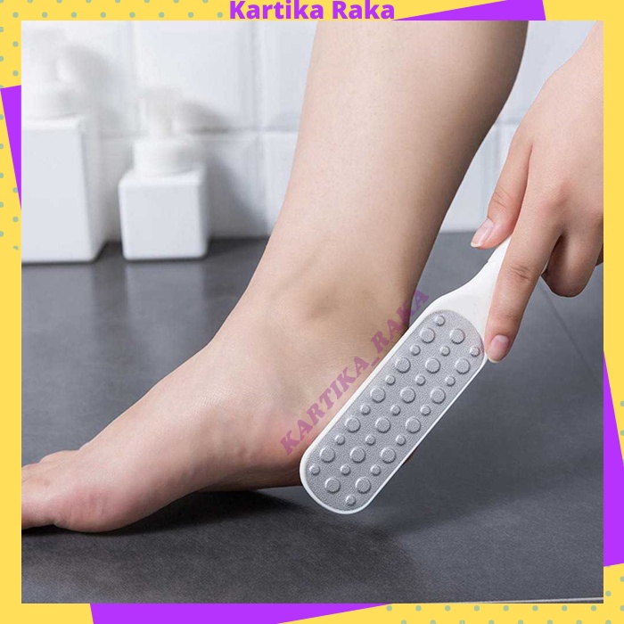 KR Sikat Kaki Kapalan Alat Penghalus Tumit Kaki Pecah dan Kaki Kering Ampuh Pedicure Foot Care