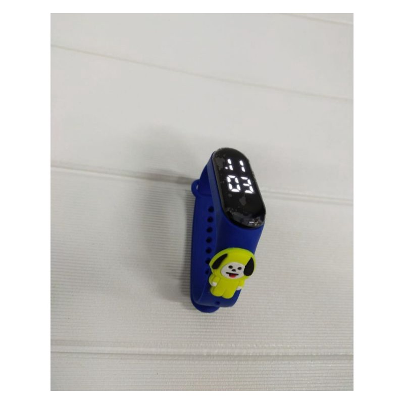 Jam Tangan BTS LED Waterproof IP67 LED putih