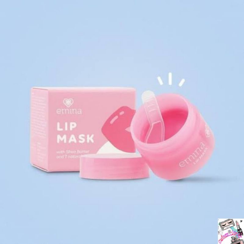 ☃Cutezz_Ching1☃ Emina Lip Mask Series ♡ Original ♡ Milky Matcha♡ Orange Squash ♡ Vanilla