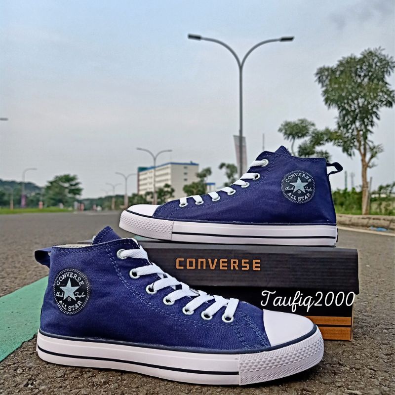 Sepatu Converse Semi Boot Sneakers Pria Wanita