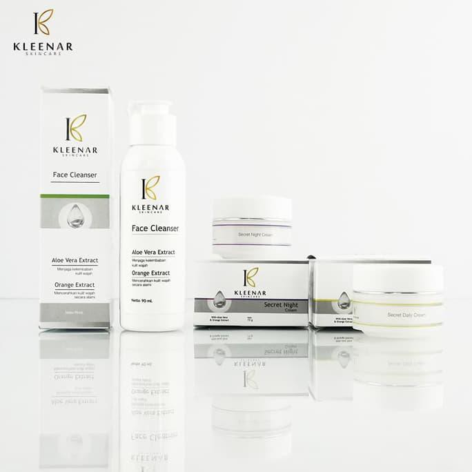 DISKON/SALE KLEENAR SKINCARE ANTI AGING | PAKET KOSMETIK KLEENAR SKINCARE 3IN1 GARANSI