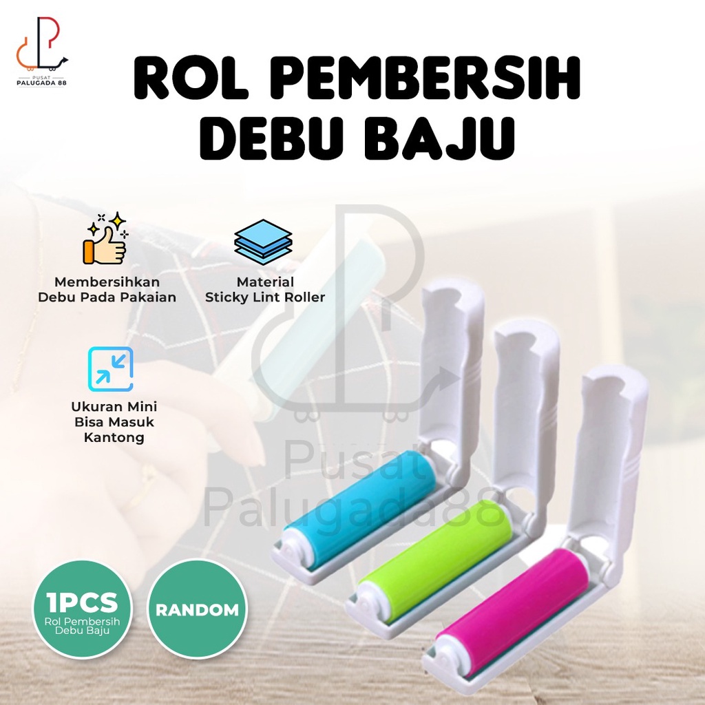 Roll Penghisap debu bulu Mini Pakaian Pembersih Portable Mini Lint Rol Pengangkat Baju Sticky Buddy Roller