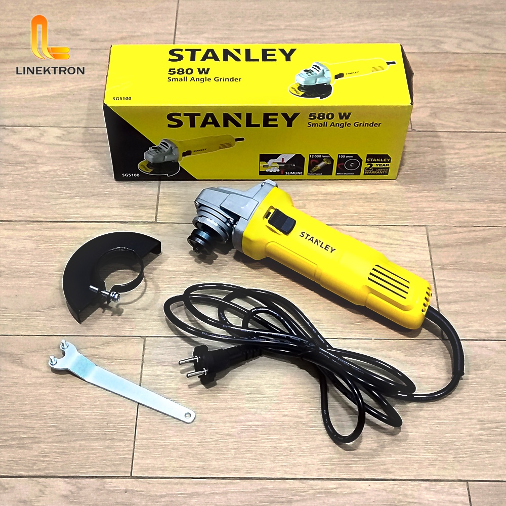 MESIN GERINDA STANLEY ANGLE GRINDER / MESIN GRINDA STANLEY SG 5100-B1