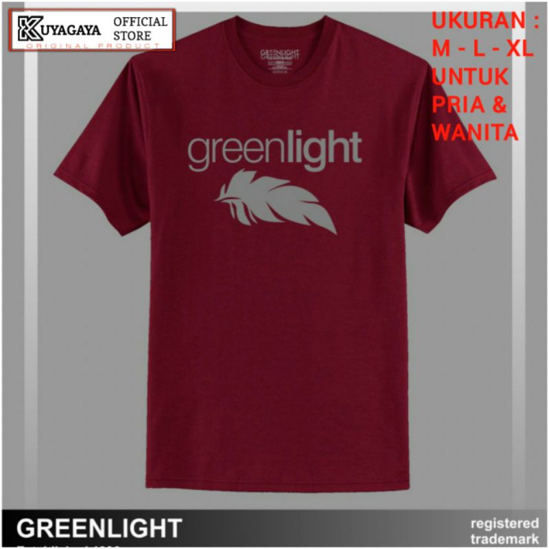 KAOS DISTRO GREENLIGHT COMBED 30S SUPER PREMIUM PRIA WANITA BEST SELLER LENGAN PENDEK BAJU ARIEL NOA
