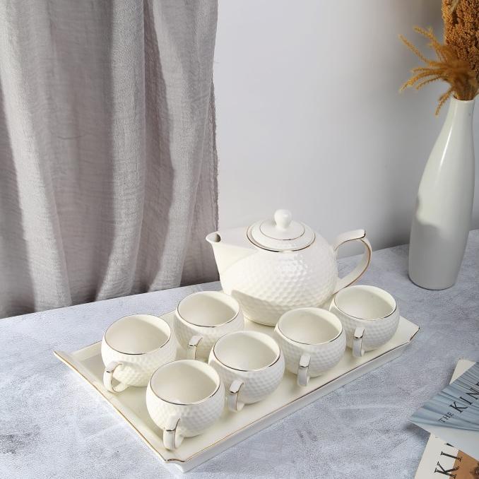 Tea Set Capodimonte 9 pcs