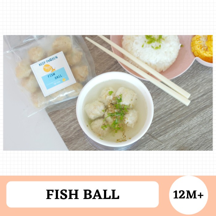 Fish Ball / Bakso Ikan / Mpasi Frozen Food / No Preservatives