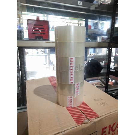 

terbatas Lakban 1 ROLL atau 6PCS Bening Coklat 45mm x 85 Yard Lakban EKATAPE MURAH Diskon