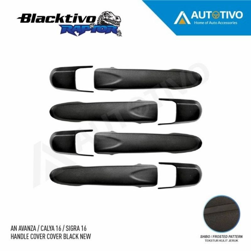 Pegangan Pintu All New Avanza Handle Cover Black New