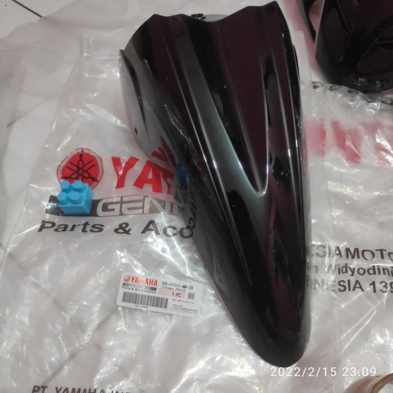 SPAKBOR DEPAN MIO SPORTY 5TL HITAM ORIGINAL ORI YAMAHA