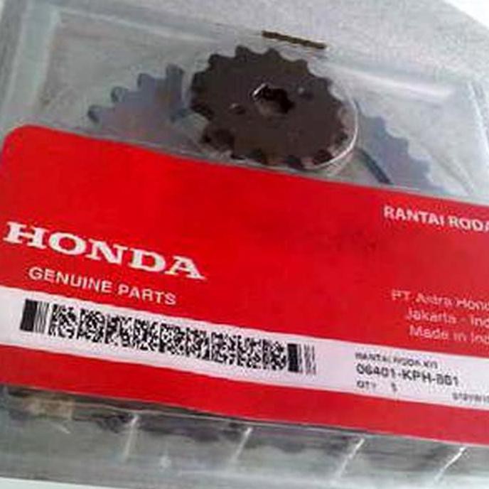 Diskon Gear Set Karisma Supra-X 125 Rantai Girset Depan Belakang Ahm Original Sale