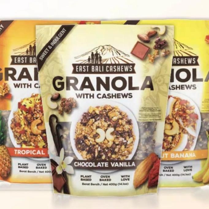 

East Bali Cashew Granola Chocolate Vanilla 400 gr