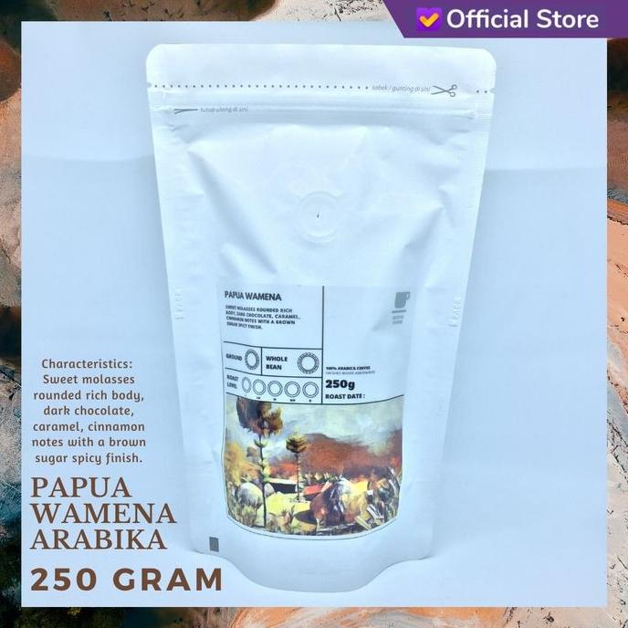 

[COD] KOPI ESPRESSO ARABIKA PAPUA WAMENA 250 GRAM | MEDIUM DARK ROAST [COD]