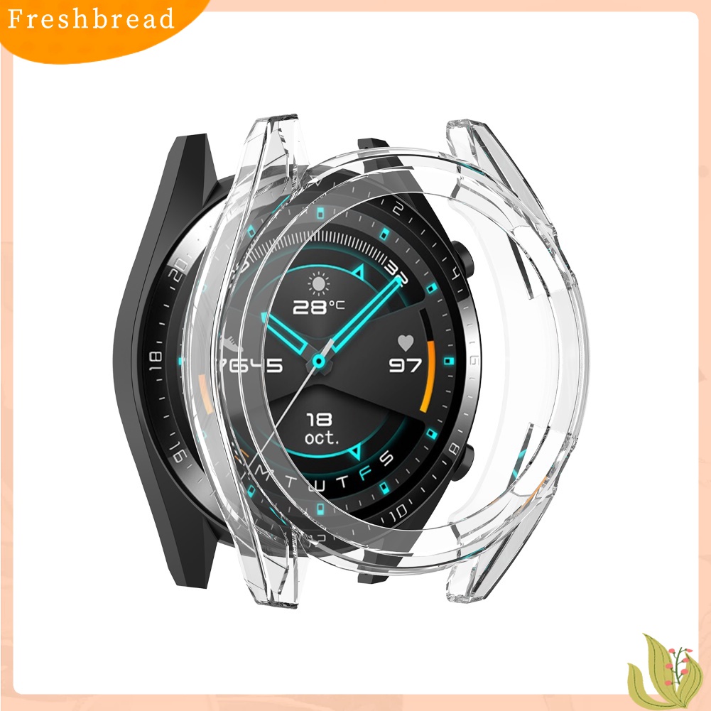 Terlaris 42/46mm TPU Smart Watch Bumper Case Protective Cover Shell for Huawei Watch GT 2