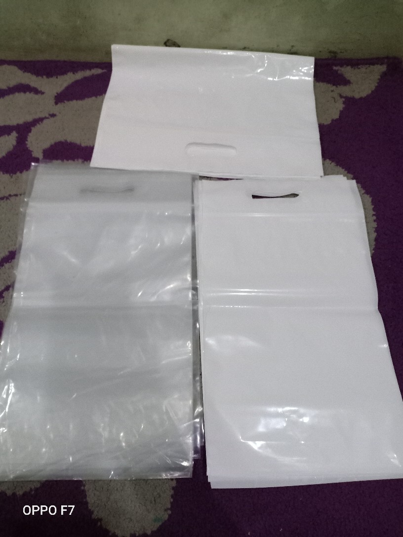 Plastik Ziplock Ctik Klip Handle Ukuran 20x30cm + 6 Warna Transparan