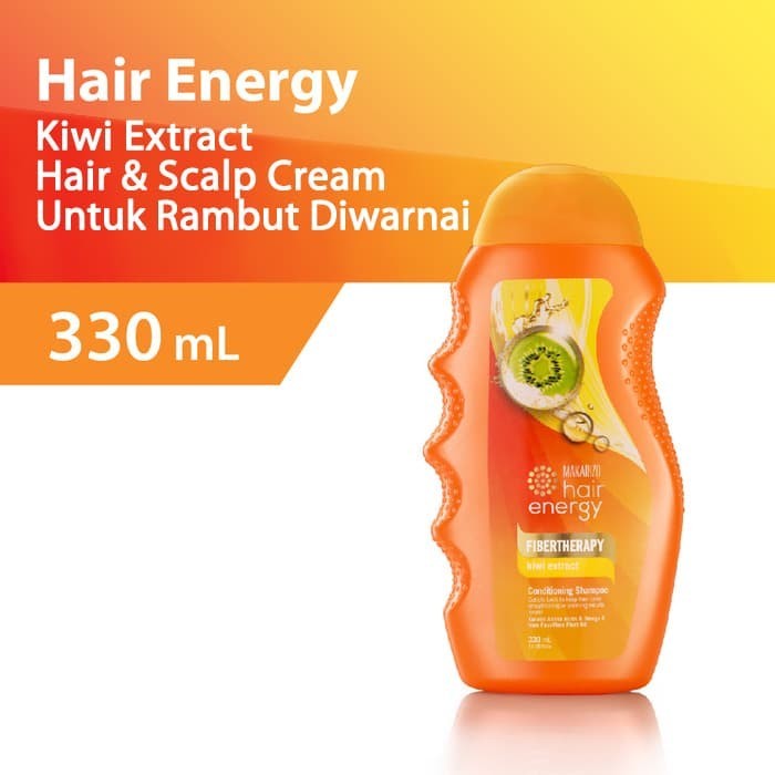 Makarizo Hair Energy Fibertherapy Shampoo 330ml