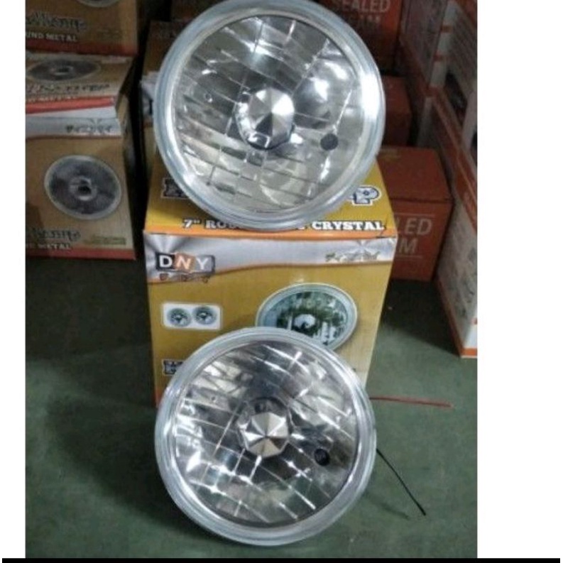 1set lampu depan reflektor 7in carry katana jimny