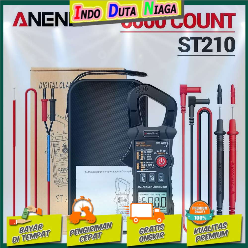 ANENG Digital Multimeter Voltage Tester Clamp - ST210