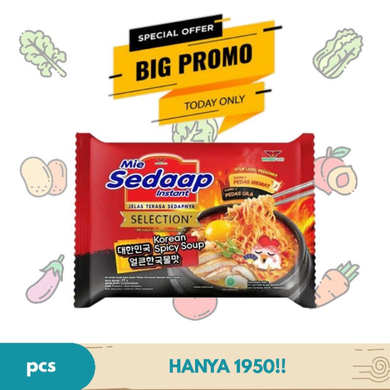 

Promo Mie Sedaap Korean Spicy