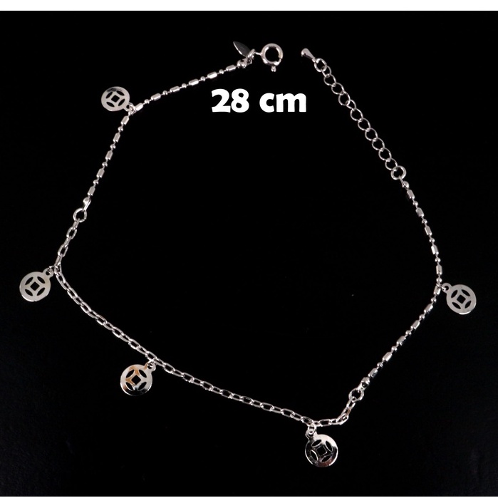Gelang kaki putih Xuping GK02