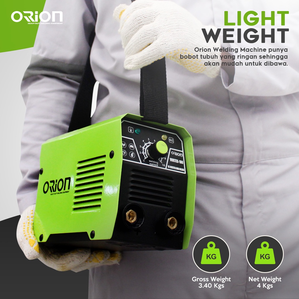 Mesin Las Orion Mesin Las Inverter Orion Vortex100