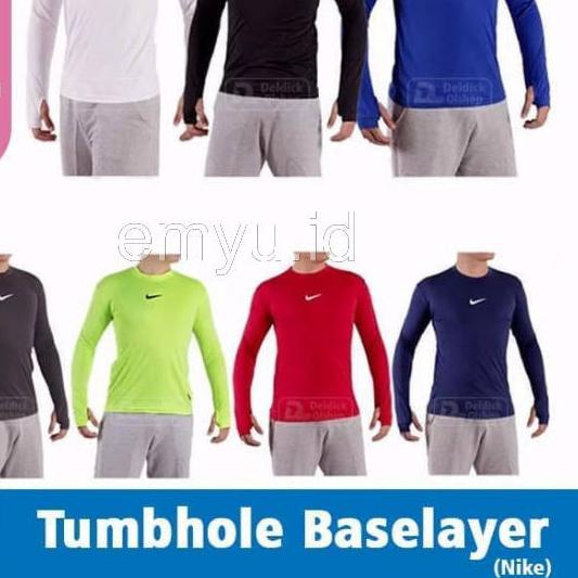 ♥ MANSET BASELAYER THUMBHOLE GRADE ORI daleman emyu.id ✾