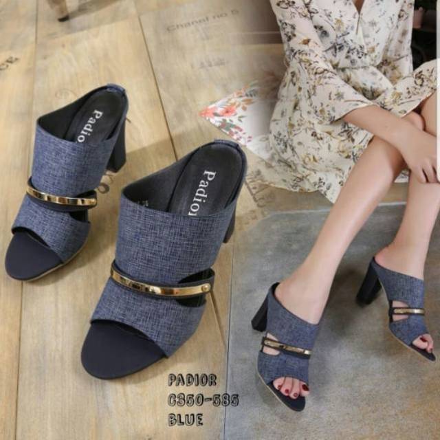 dedinbrado - Chungky big heel denim