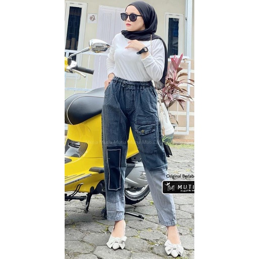 HIJAB OOTD ZOLLA baggy #27 JEANS
