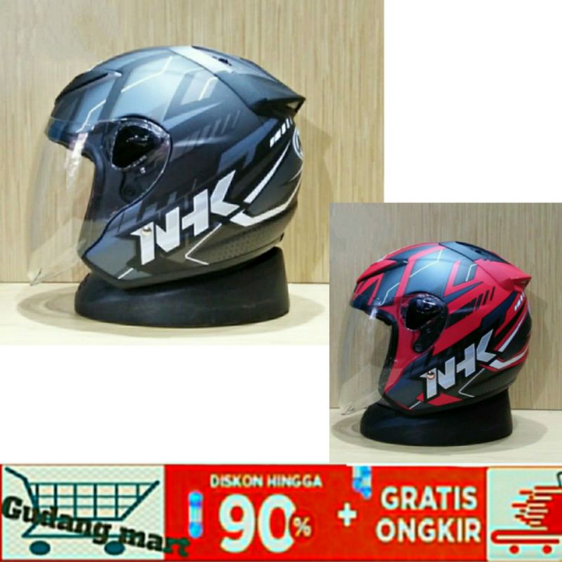 Helm NHK Patrol Merah Gunmet Original NHK R6 S.E Patrol Technical Internasional
