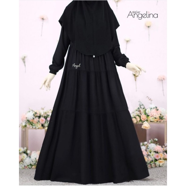 Bella Embroidery Black by Atelier Angelina