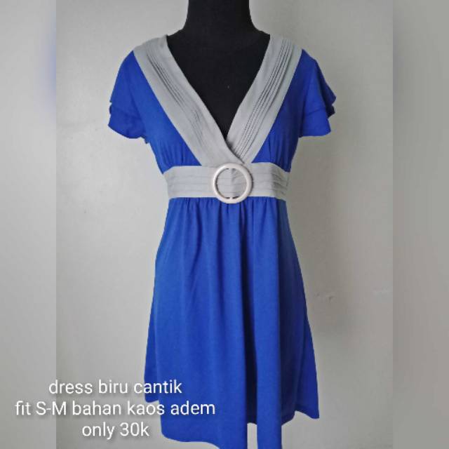 Dress biru preloved