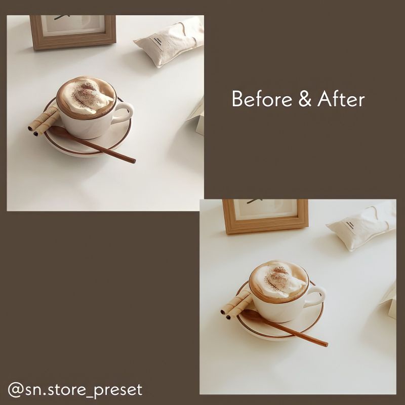 3 PRESET LIGHTROOM COFFEE THEME SERIES For IOS &amp; Android