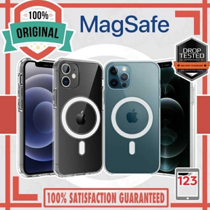 Cover Magsafe iPhone 13 Mini 13 13pro 13 Pro Max Clear Case Magsafe Wireless