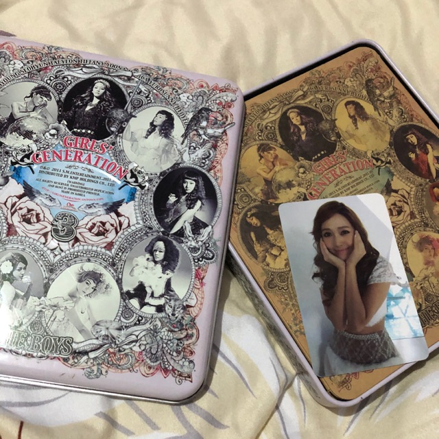 SNSD The Boys Album + Photocard