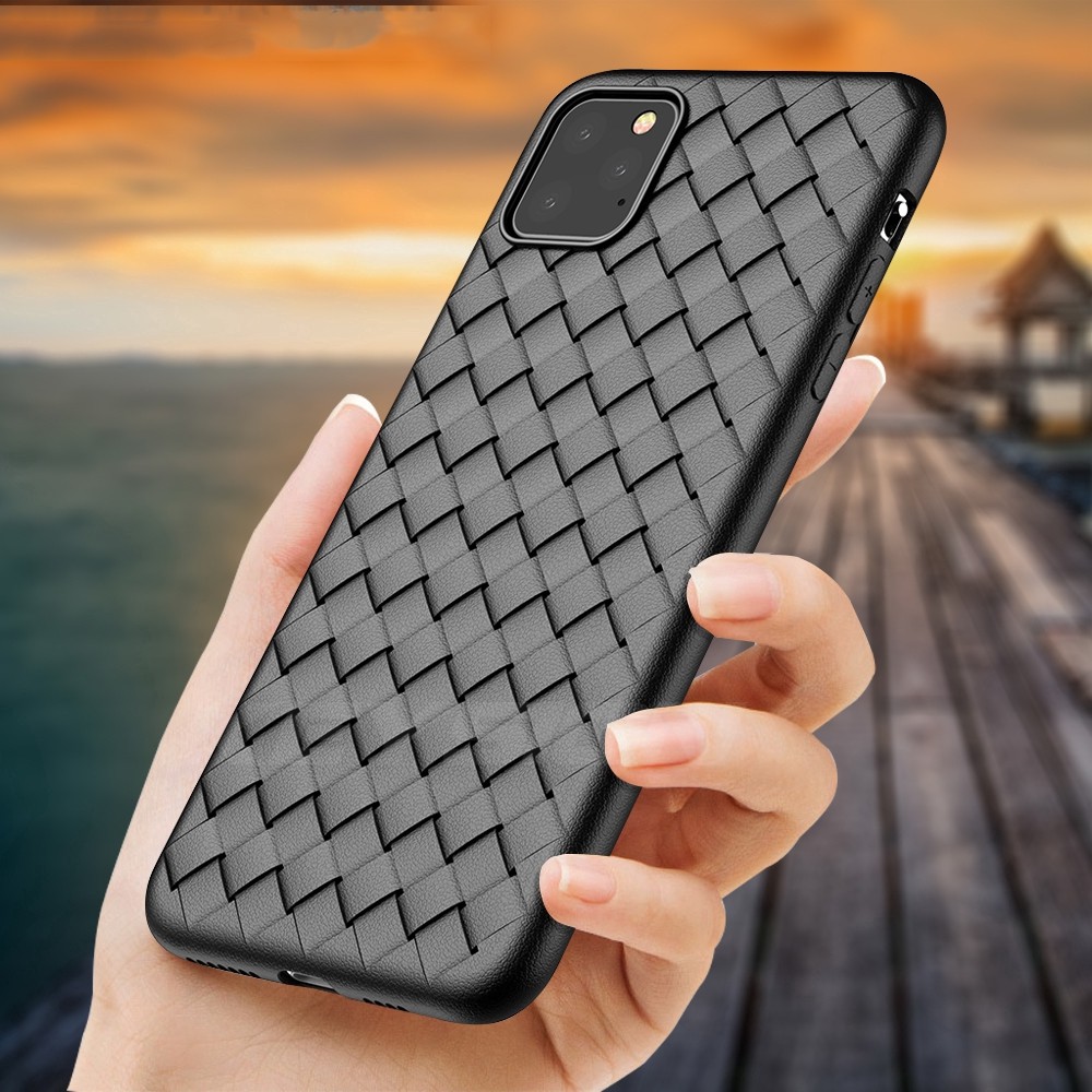 Soft Case Iphone 11Pro Casing Cover HP Original Premium Woven Silicone