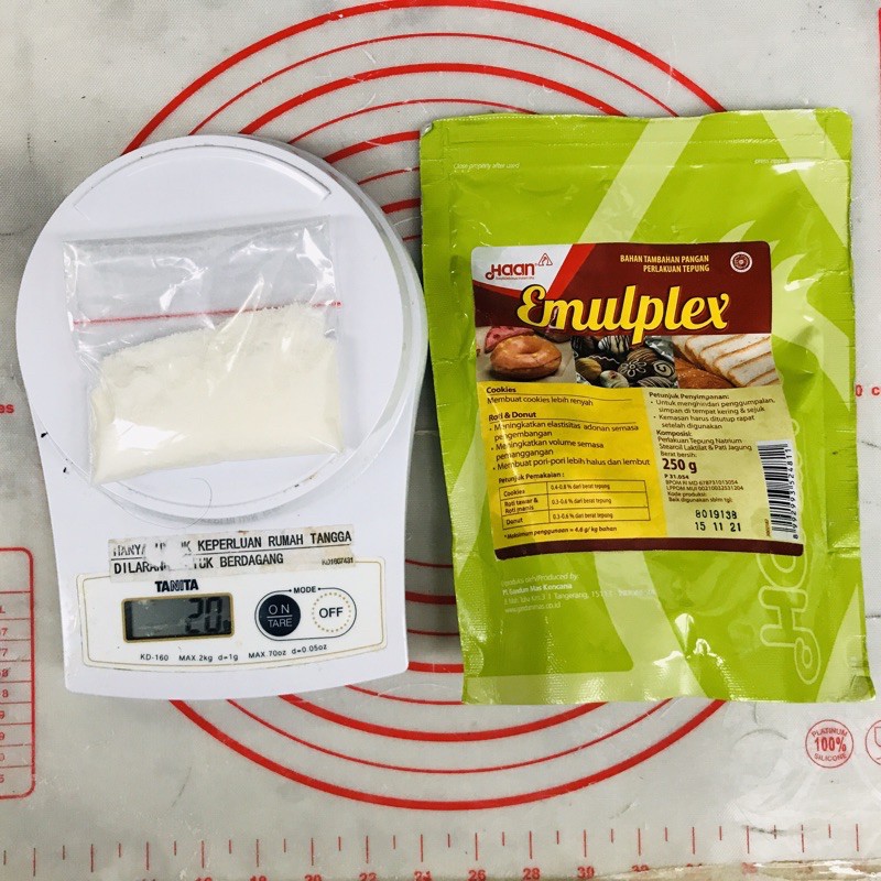 

Haan Emulplex, donat lebih halus dan lembut, repack 20gr