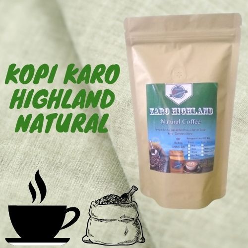 

kopi karo highland natural 250 gr biji |bubuk