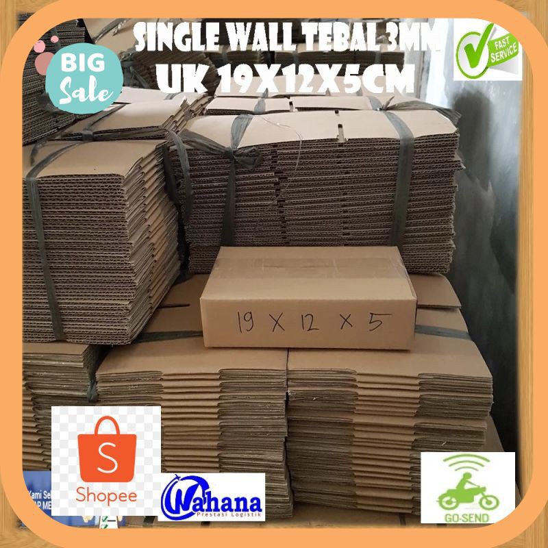 

Termurah Kardus Box Polos Ukuran19x12x5 Terlaris