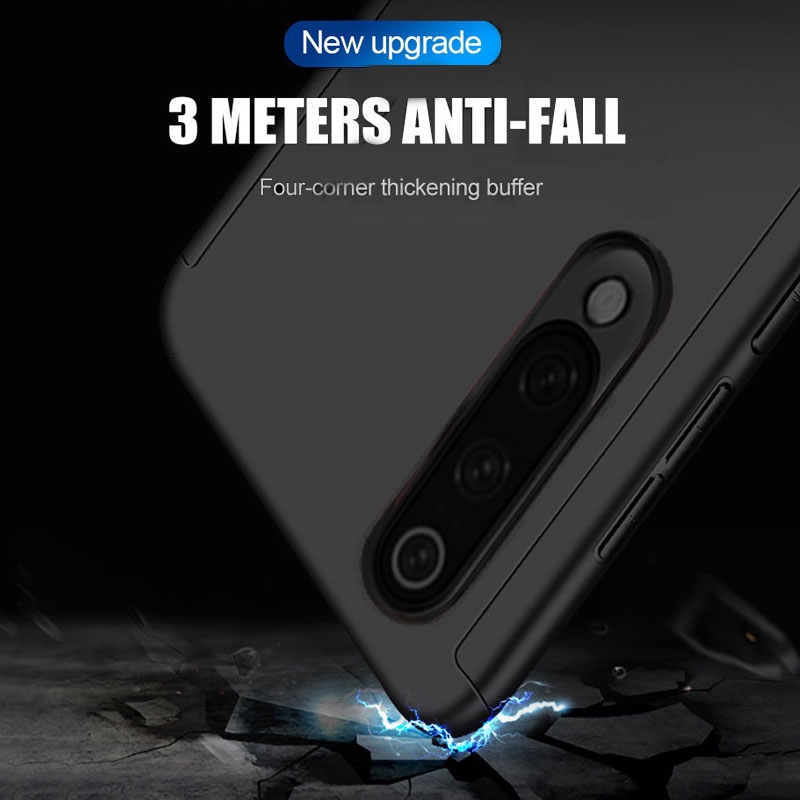Casing Hard Case Samsung Galaxy A7 2018 A50 A70 a40 a30 A10 M20 m30 A10s A20s A30s Tempered Glass