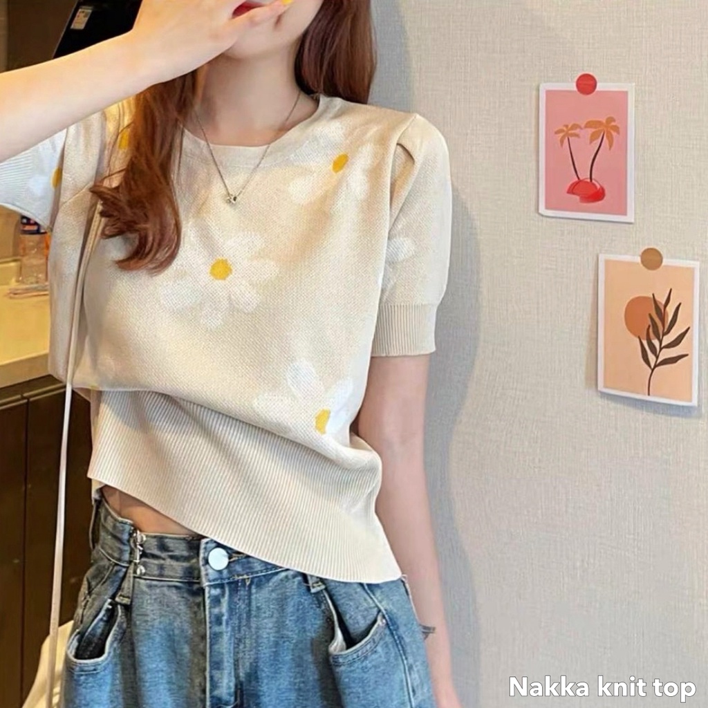 Nakka knit top -Thejanclothes