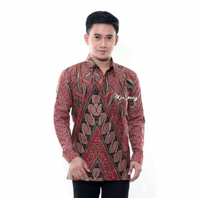 GROSIR BATIK KEMEJA KATUN PRIMIS MOTIF CAP