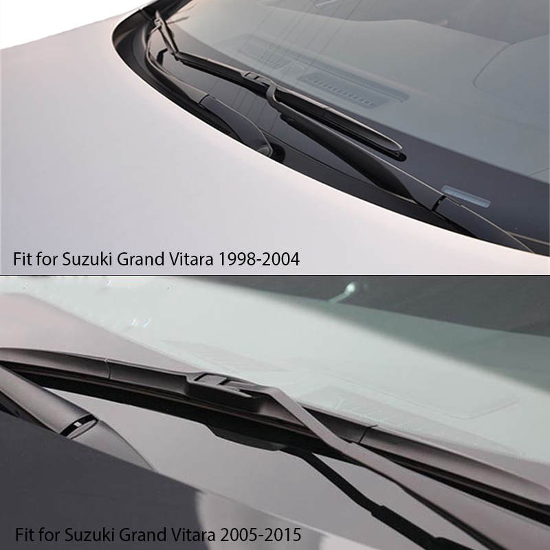1 Set Karet Wiper Kaca Depan Mobil Untuk Suzuki Grand Vitara 2015-1998
