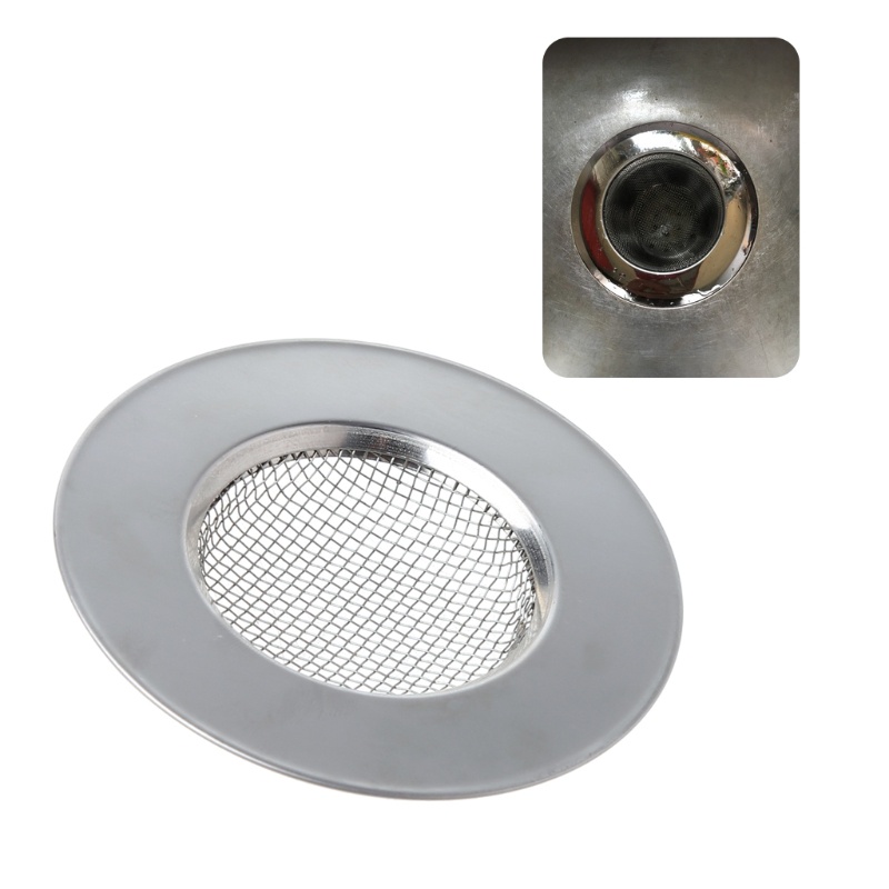 Gro Mesh Saringan Wastafel Dapur Stainless Steel Disposer Plug Drain Stopper Filter